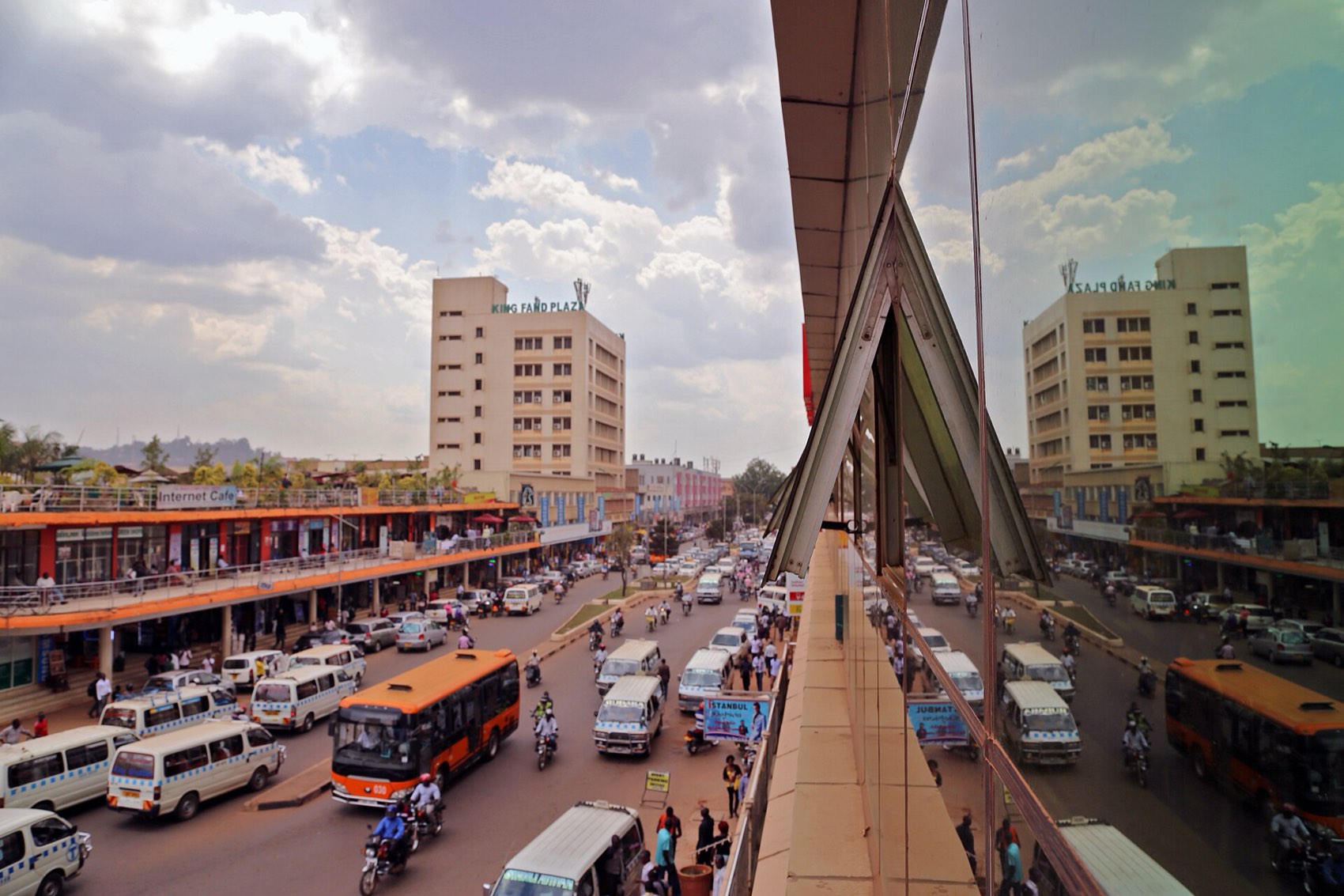 A view across Kampala